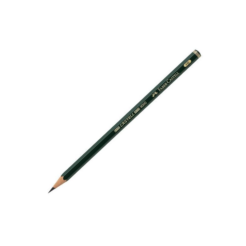 Lápiz grafito Faber Castell 9000 - HB