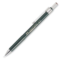 Portaminas Faber-Castell TK-Fine - Mina 0,5 mm - Color verde oscuro