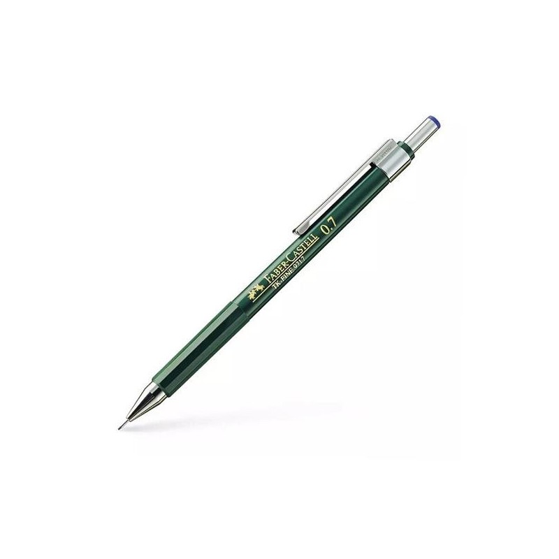Portaminas Faber-Castell TK-Fine - Mina 0,7 mm - Color verde oscuro
