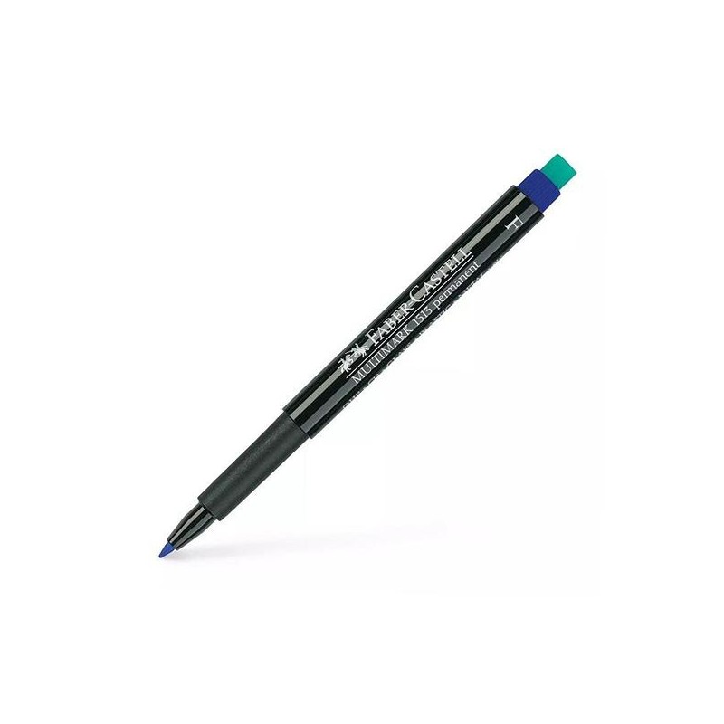 Marcador Faber-Castell CD - Trazo 0,6 mm - Color azul