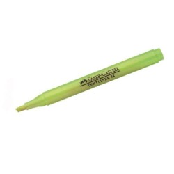 Marcador fluorescente Faber-Castell Textliner 38 - Punta biselada - Trazo 2 mm y 5 mm - Color amarillo