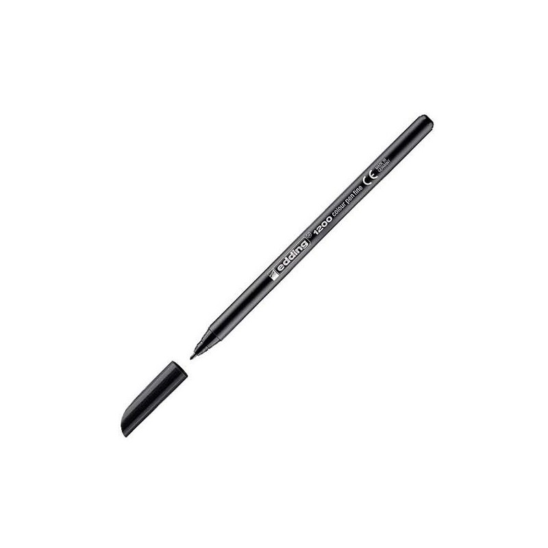 Rotulador edding 1200 - Trazo 1 mm - Color negro Rotulador edding 1200 - Trazo 1 mm - Color negro
