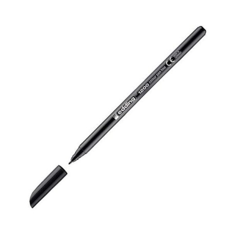 Rotulador edding 1200 - Trazo 1 mm - Color negro