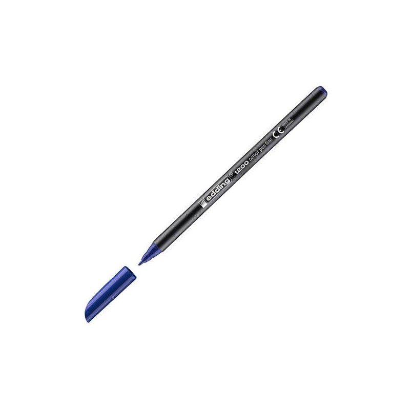 Rotulador edding 1200 - Trazo 1 mm - Color azul Rotulador edding 1200 - Trazo 1 mm - Color azul