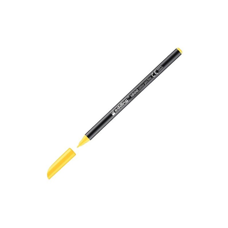 Rotulador edding 1200 - Trazo 1 mm - Color amarillo