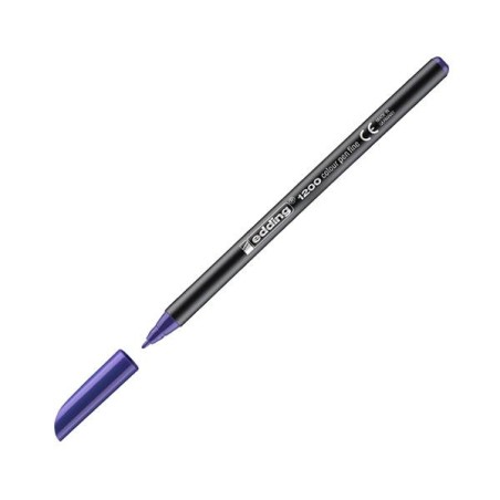 Rotulador edding 1200 - Trazo 1 mm - Color violeta