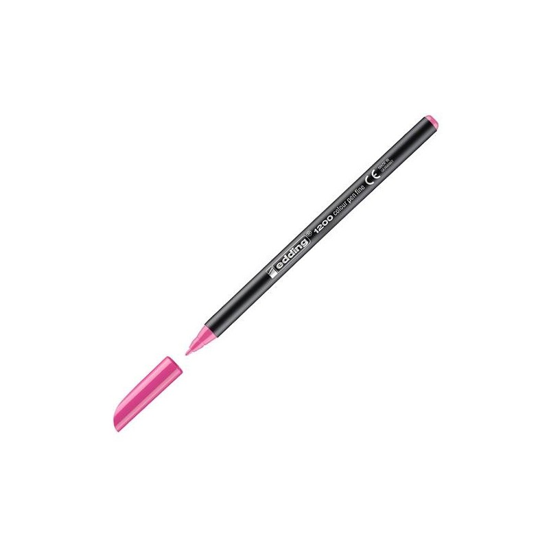 Rotulador edding 1200 - Trazo 1 mm - Color rosa Rotulador edding 1200 - Trazo 1 mm - Color rosa