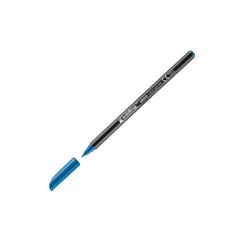 Rotulador edding 1200 - Trazo 1 mm - Color azul claro Rotulador edding 1200 - Trazo 1 mm - Color azul claro