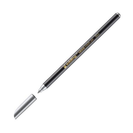 Rotulador edding 1200 Metallic - Trazo 1 mm - Color plata