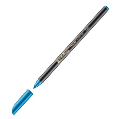 Rotulador edding 1200 Metallic - Trazo 1 - 3 mm - Color azul