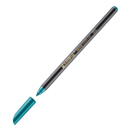 Rotulador edding 1200 Metallic - Trazo 1 - 3 mm - Color verde
