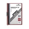 Dosier con clip Durable Duraclip - PVC - A4 - 60 hojas - Color morado