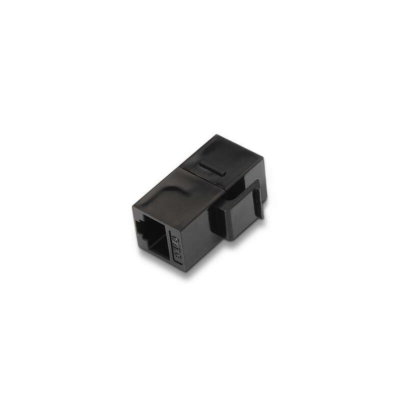 Aisens Empalme RJ45 Cat.6 UTP para Panel de Parcheo o Roseta - Color Negro