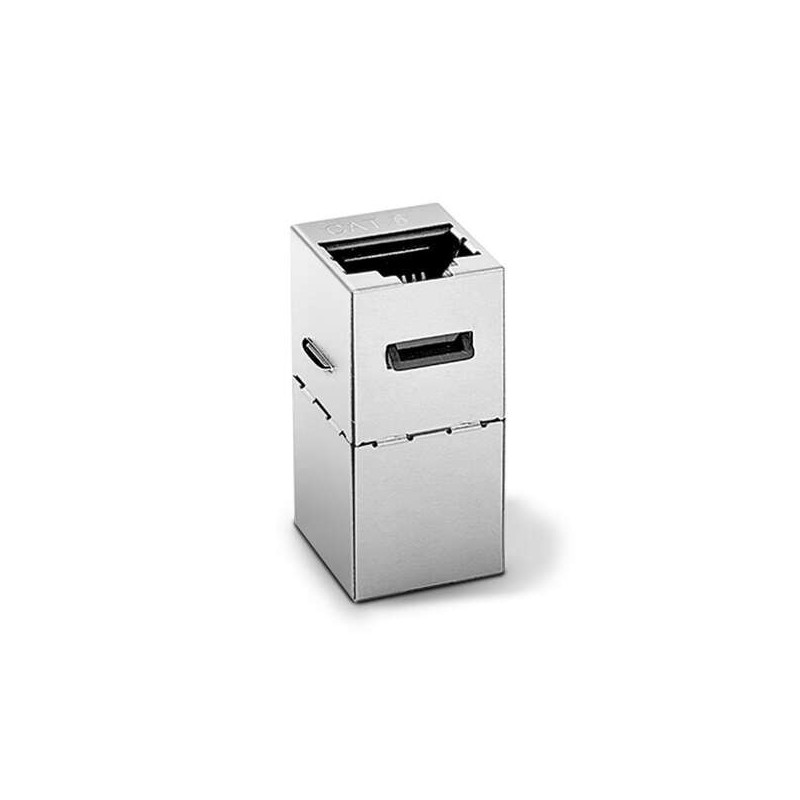 Aisens Empalme RJ45 Cat.6 STP para Patch Panel o Roseta - Color Plata