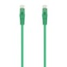 Aisens Cable de Red Latiguillo RJ45 LSZH Cat.6A 500 MHZ UTP AWG24 - 1.5m - Libre de Halogenos - 10 Gigabit/s - Color Verde