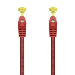 Aisens Cable de Red Latiguillo RJ45 LSZH Cat.7 600 MHz S/FTP PIMF AWG26 - 1.0M - Color Rojo