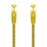 Aisens Cable de Red Latiguillo RJ45 LSZH Cat.7 600 MHz S/FTP PIMF AWG26 - 0.5M - Color Amarillo