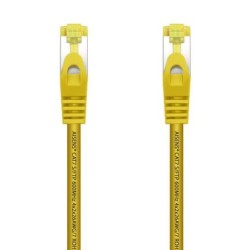 Aisens Cable de Red Latiguillo RJ45 LSZH Cat.7 600 MHz S/FTP PIMF AWG26 - 1.0M - Color Amarillo