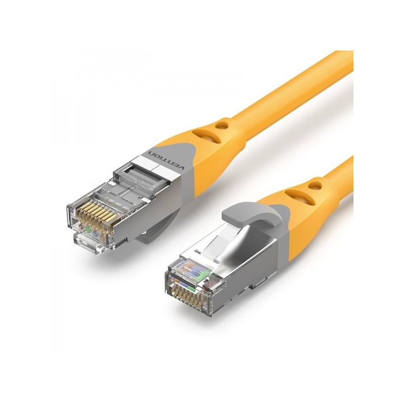 Vention Cable de Red SFTP RJ45 Cat.6a - 1.5m - Color Amarillo