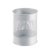 Papelera Durable - Metálica - 15 L - Color gris
