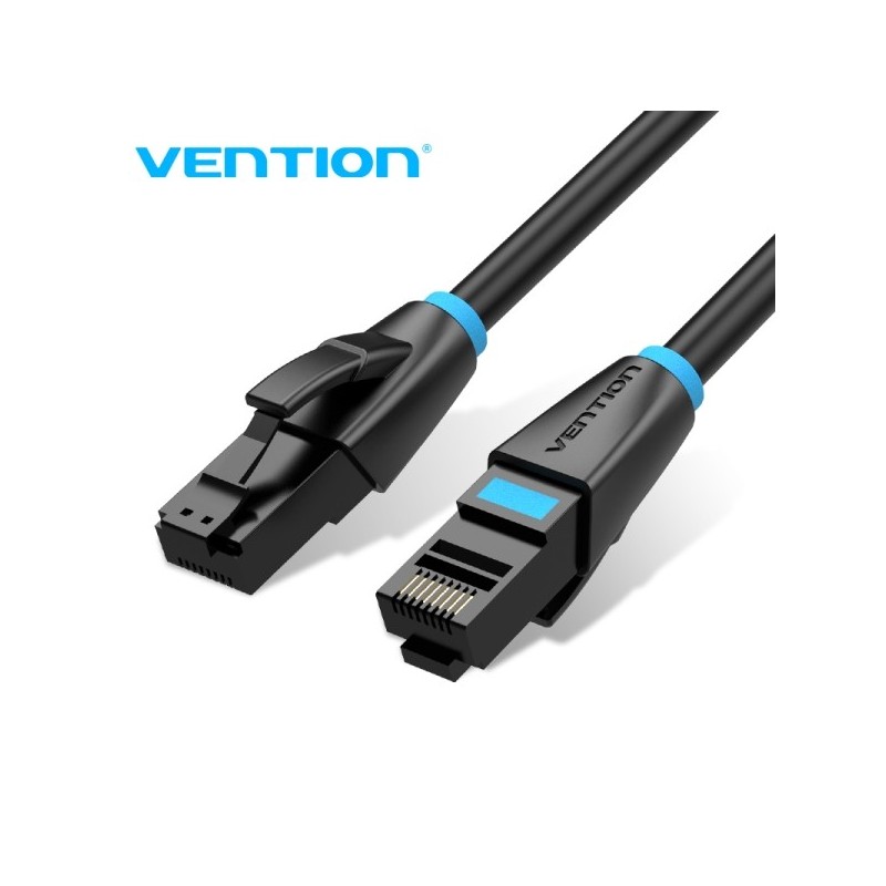 Vention Cable Ethernet Cat6A - UTP - 1000Mbps - 250MHz - PVC - 26AWG - Color Negro