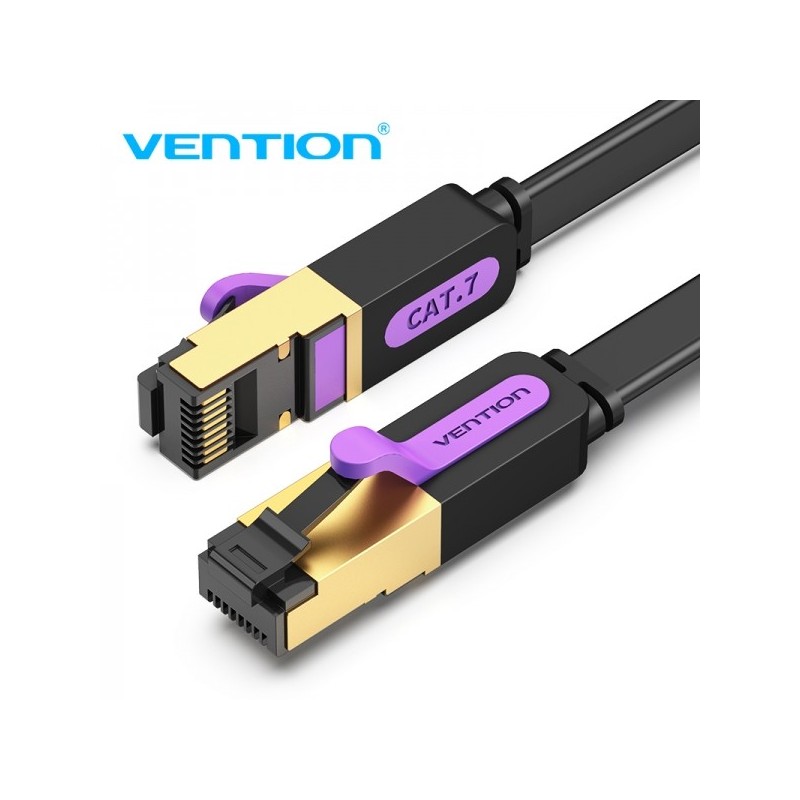 Vention Cable de Red STP RJ45 Cat.7 - 5m - Color Negro