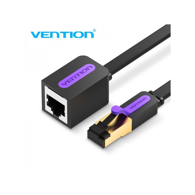 Vention Cable Alargador de Red UTP RJ45 Cat.7 - 10m - Color Negro