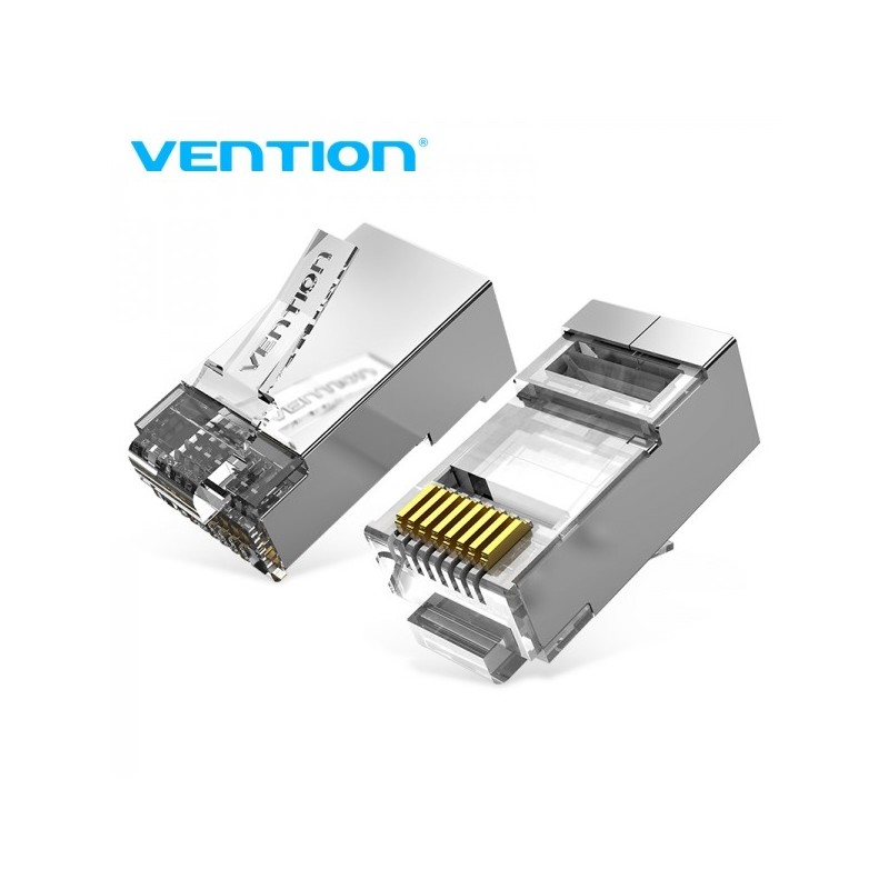 Vention Pack de 10 Conectores de Red FTP RJ45 Cat.6A