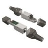 Vention Conector para Cable de Red RJ45 Cat.6 FTP - Sin Herramientas - Color Gris
