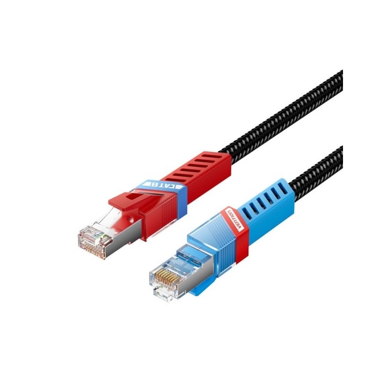 Vention Cable de Red SFTP RJ45 Cat.8 -  0.5m - Gaming - Color Negro