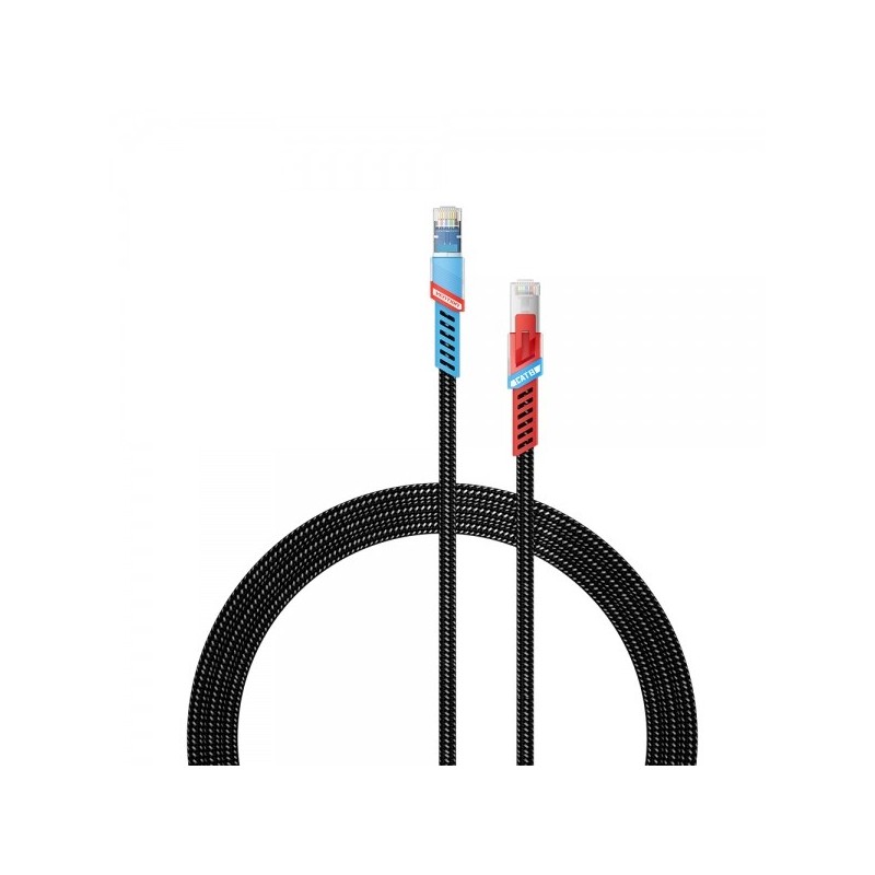 Vention Cable de Red SFTP Cat.8 Gaming - 1m - Color Negro