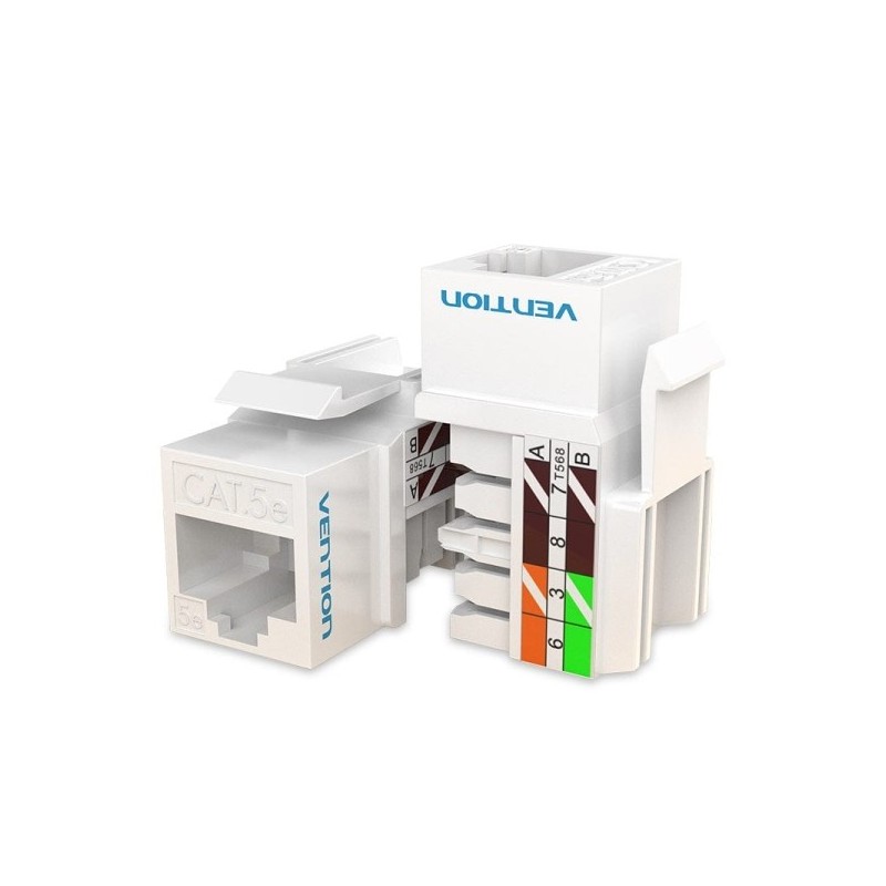 Vention Conector para Cable de Red RJ45 Cat.6 UTP - Color Blanco