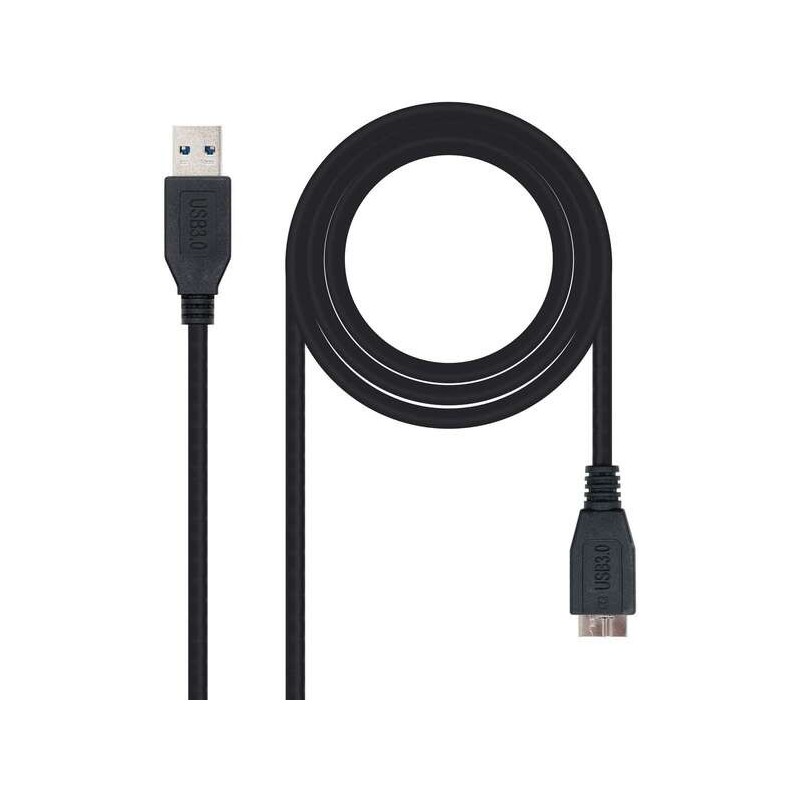 Nanocable Cable USB-A 3.0 Macho a Micro-USB 3.0 Macho 2m