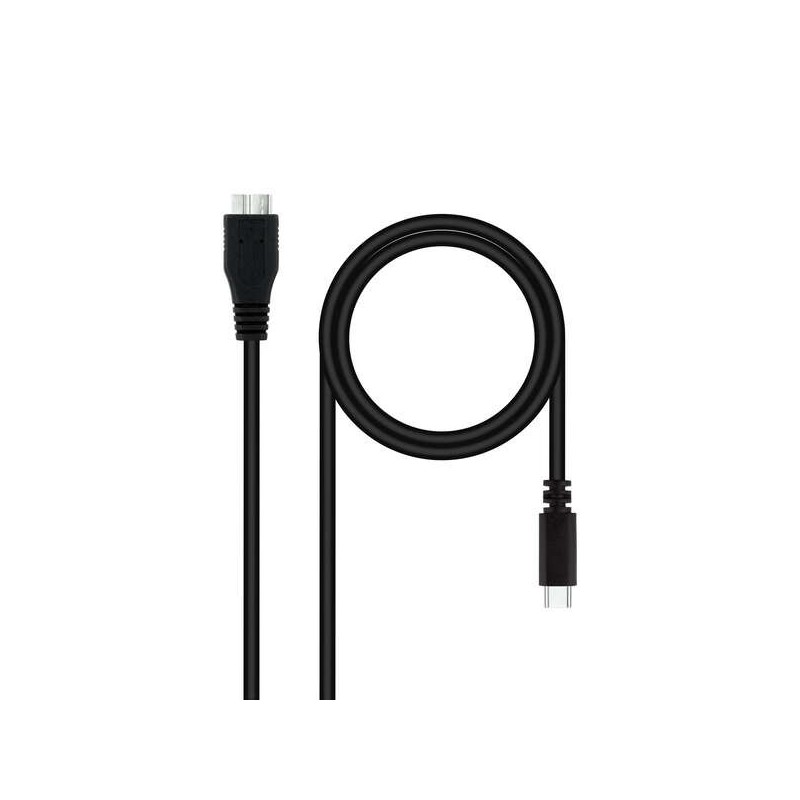 Nanocable Cable USB 3.0 USB-C Macho a MicroUSB-B Macho 1m