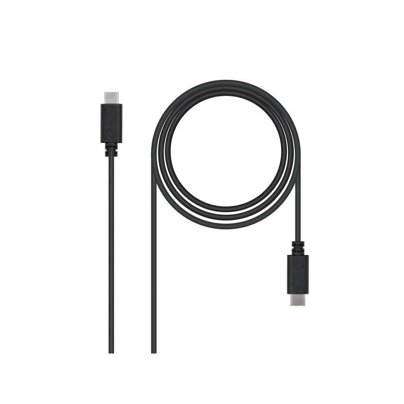 Nanocable Cable USB-C 2.0 Macho a USB-C Macho 1m