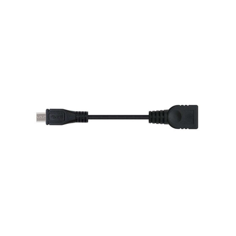 Nanocable Cable Micro USB 2.0 OTG Macho a USB-A Hembra 15cm