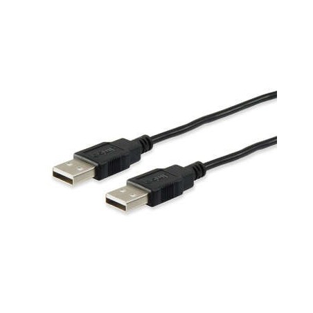 Equip Cable USB-A Macho a USB-A Macho 2.0 - Doble Blindado - Longitud 1.8m