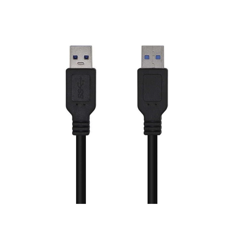Aisens Cable USB 3.0 - Tipo A/M-A/M - 3.0M - Color Negro