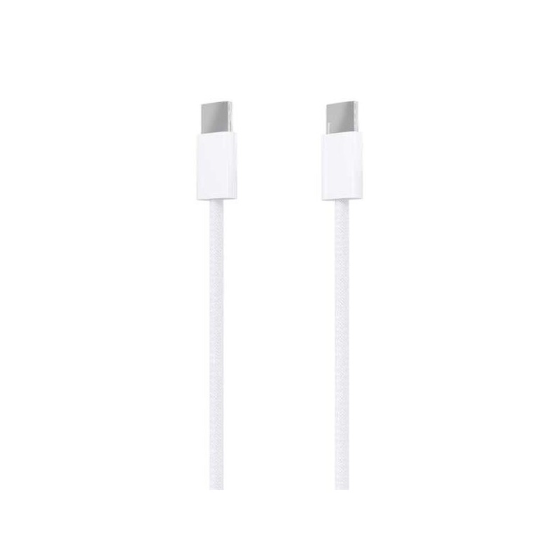 Aisens Cable USB 2.0 3A 60W Apple - Tipo USB-C/M-USB-C/M - 1.0m