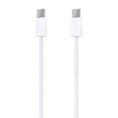 Aisens Cable USB 2.0 3A 60W Apple - Tipo USB-C/M-USB-C/M - 1.0m
