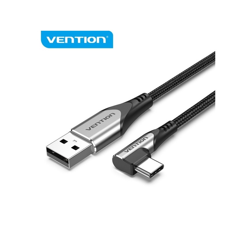 Vention CQABD Cable USB 2.0 Tipo-C 270  - Niquelado - Color Gris