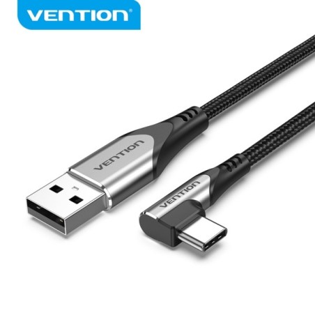 Vention CQABD Cable USB 2.0 Tipo-C 270  - Niquelado - Color Gris