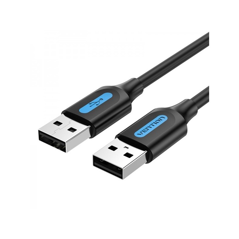 Vention Cable USB 2.0 Macho a USB Macho - 2m - Color Negro