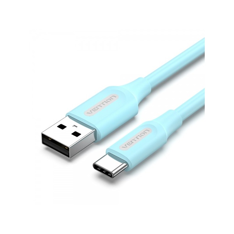 Vention Cable USB-A Macho a USB-C Macho - 1m - 3A 60W 480Mbps - Color Azul