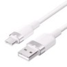 Vention Cable USB-C 2.0 a USB-A 3A 60W - 2m - Trenzado - Color Blanco
