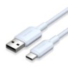 Vention Cable USB-C a USB-A 3A 60W - 2m - Trenzado - Color Azul