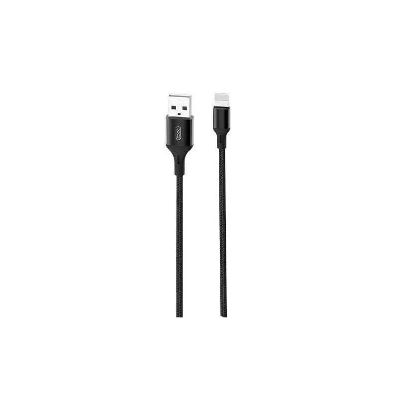 XO Cable NB143 Cordon USB - Lightning - 2.4A - 1m - Color Negro