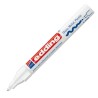 Marcador permanente Edding 750 - Punta cónica - Trazo 2 mm - 4 mm - Color blanco