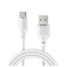 XO NB291 Cable USB-A Macho a USB-C - Carga y Transmision de Datos Alta Velocidad - 6A - 1m - Color Blanco