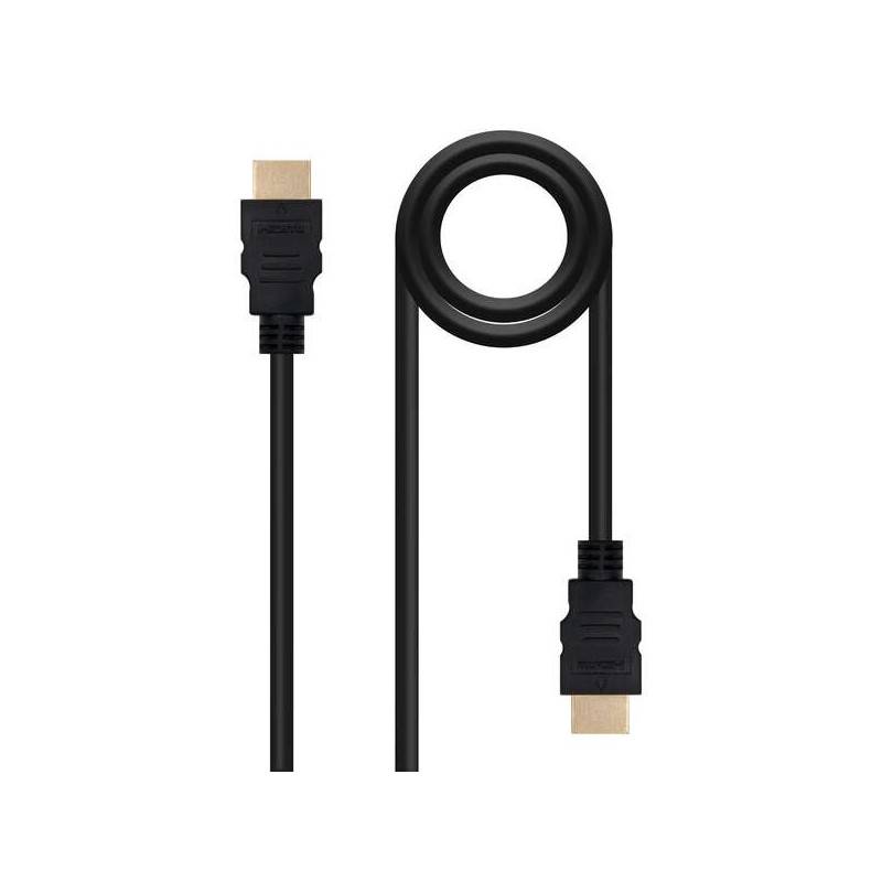 Nanocable Cable HDMI Alta Velocidad / HEC - A/M-A/M - 1.5m - Color Negro